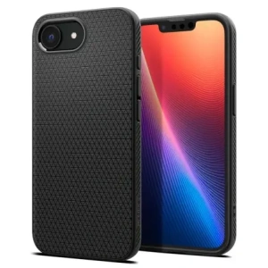 Buy Spigen Liquid Air Apple iPhone 16e Matte Black - SPN16685 - {ean13} - Home Screen Store Europe