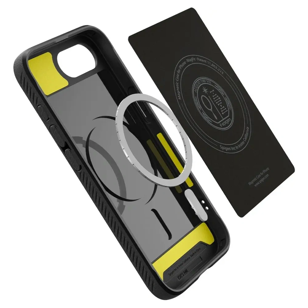 Etui Spigen Rugged Armor Mag MagSafe Apple iPhone 16e Matte Black