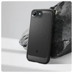 Kup Spigen Rugged Armor Mag MagSafe Apple iPhone 16e Mattschwarz - SPN16686 - {ean13} - Sklep Home Screen