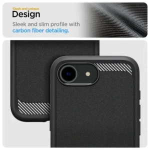 Kup Spigen Rugged Armor Mag MagSafe Apple iPhone 16e Negru Mat - SPN16686 - {ean13} - Sklep Home Screen