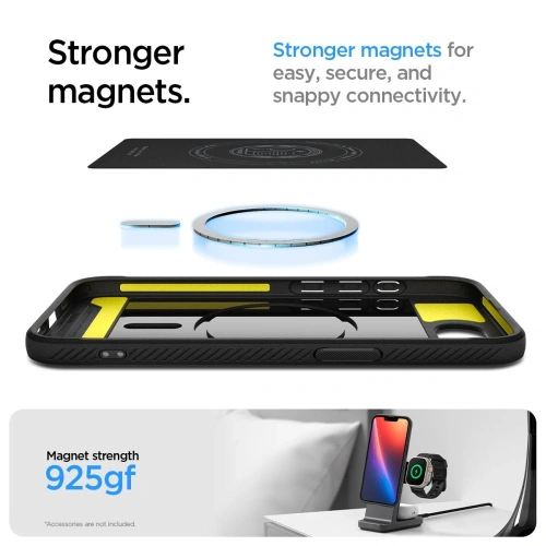 Buy Spigen Rugged Armor Mag MagSafe Apple iPhone 16e Matte Black - SPN16686 - {ean13} - Home Screen Store Europe