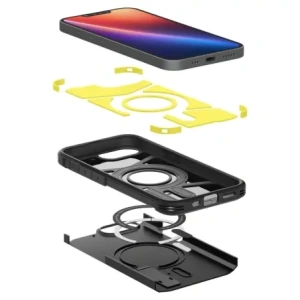 Kup Spigen Tough Armor Mag MagSafe Apple iPhone 16e Schwarz - SPN16687 - {ean13} - Sklep Home Screen