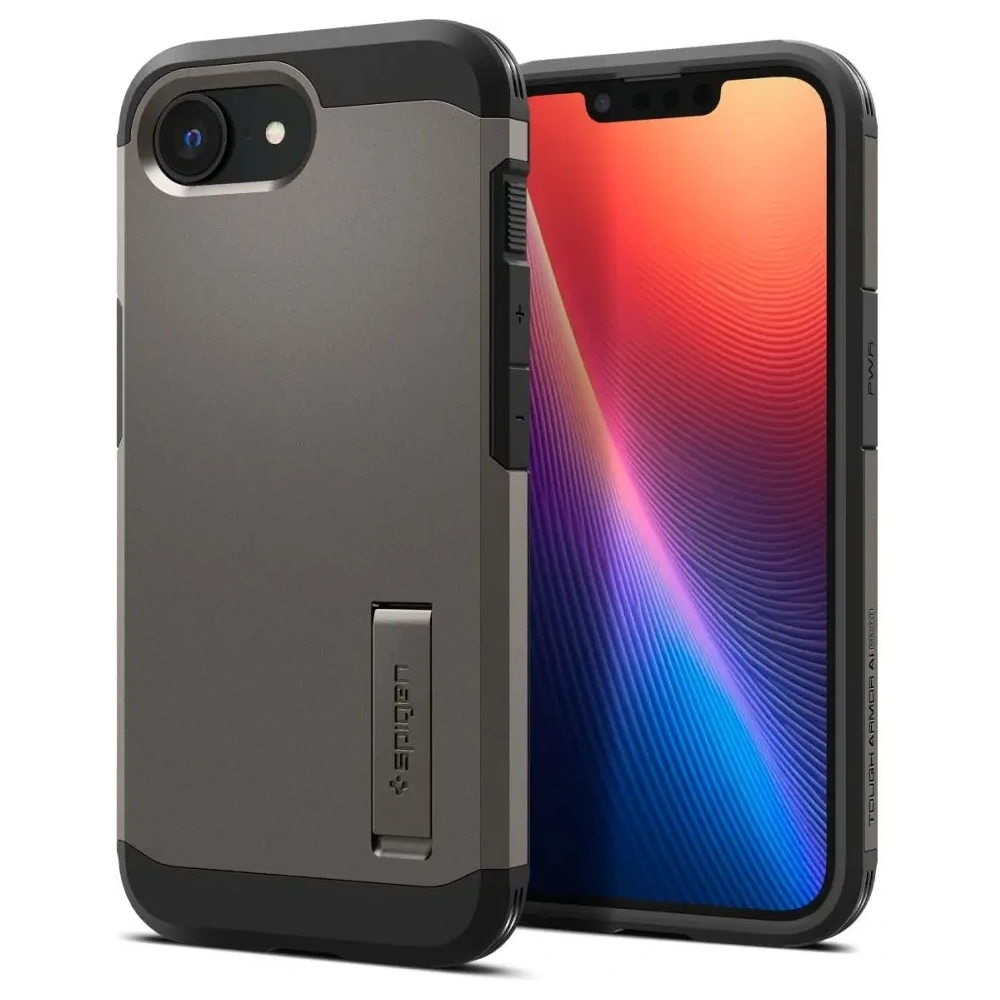 Etui Spigen Tough Armor Mag MagSafe Apple iPhone 16e Gunmetal