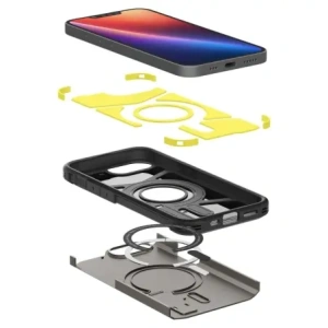 Kup Spigen Tough Armor Mag MagSafe Apple iPhone 16e Gunmetal - SPN16688 - {ean13} - Sklep Home Screen