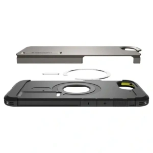 Kup Spigen Tough Armor Mag MagSafe Apple iPhone 16e Gunmetal - SPN16688 - {ean13} - Sklep Home Screen