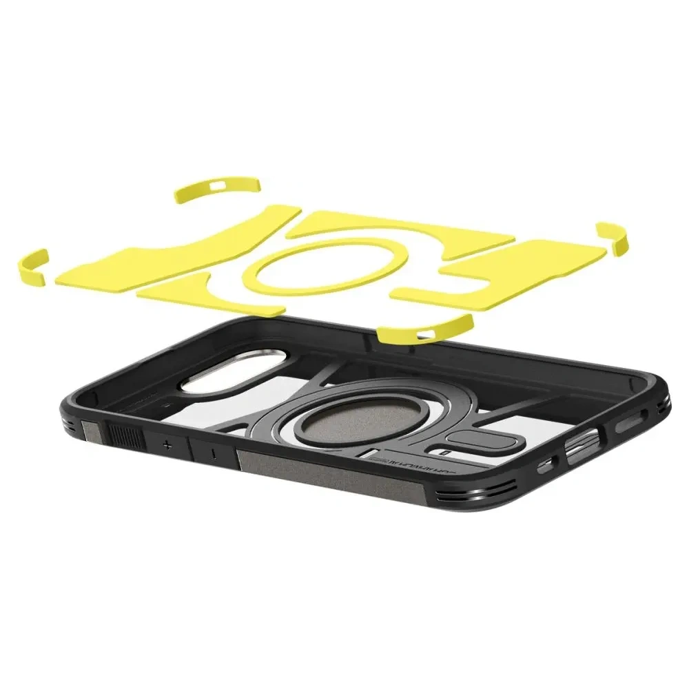 Etui Spigen Tough Armor Mag MagSafe Apple iPhone 16e Gunmetal