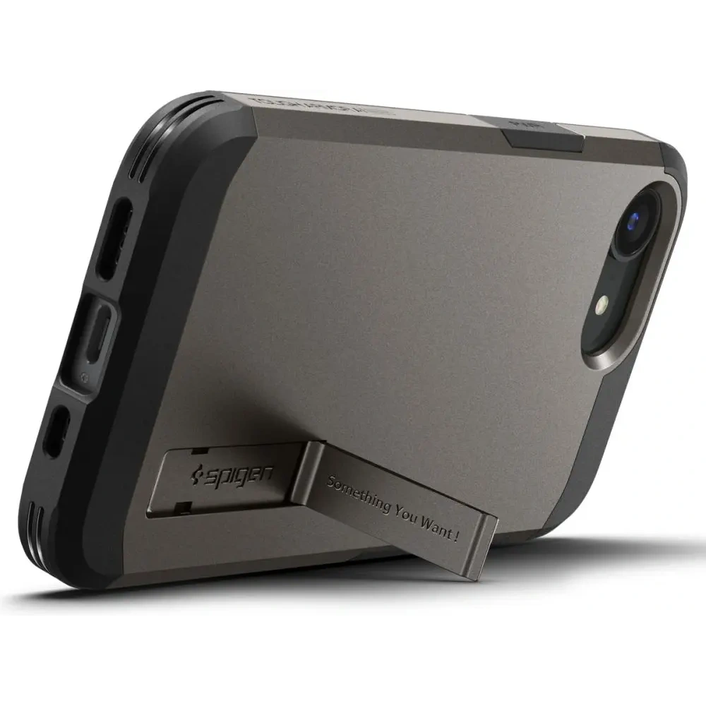Etui Spigen Tough Armor Mag MagSafe Apple iPhone 16e Gunmetal