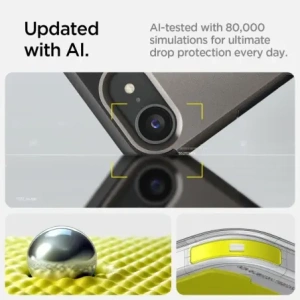 Kup Spigen Tough Armor Mag MagSafe Apple iPhone 16e Gunmetal - SPN16688 - {ean13} - Sklep Home Screen
