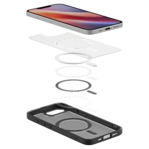 Kup Spigen Ultra Hybrid Mag MagSafe Apple iPhone 16e Frost Black - SPN16690 - {ean13} - Sklep Home Screen