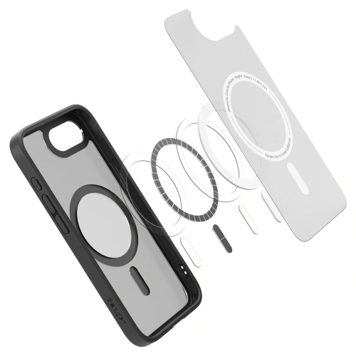 Kup Spigen Ultra Hybrid Mag MagSafe Apple iPhone 16e Frost Schwarz - SPN16690 - {ean13} - Sklep Home Screen