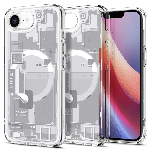 Kup Etui Spigen Ultra Hybrid Mag MagSafe Apple iPhone 16e Zero One White - SPN16691 - {ean13} - Sklep Home Screen