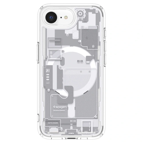 Kup Etui Spigen Ultra Hybrid Mag MagSafe Apple iPhone 16e Zero One White - SPN16691 - {ean13} - Sklep Home Screen