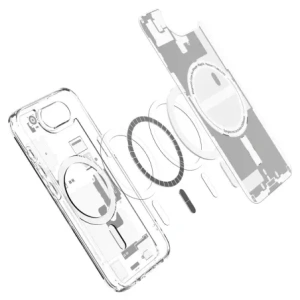 Kup Spigen Ultra Hybrid Mag MagSafe Apple iPhone 16e Zero One Weiß - SPN16691 - {ean13} - Sklep Home Screen