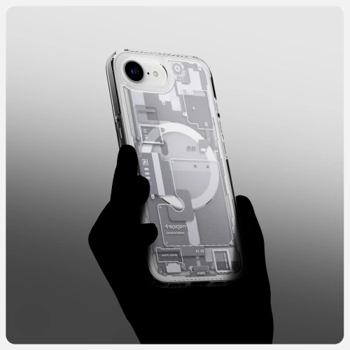 Kup Etui Spigen Ultra Hybrid Mag MagSafe Apple iPhone 16e Zero One White - SPN16691 - {ean13} - Sklep Home Screen
