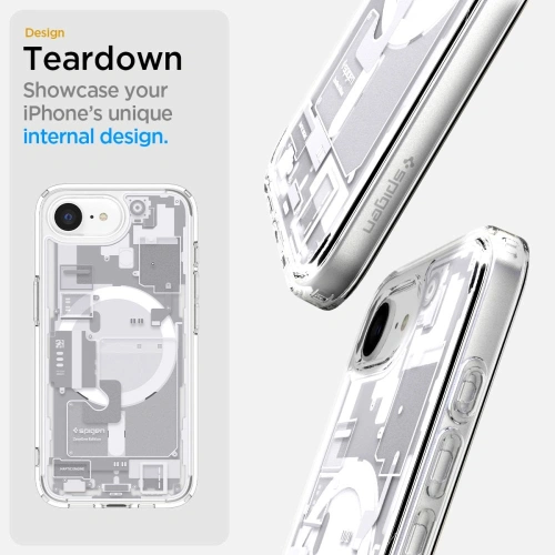 Buy Spigen Ultra Hybrid Mag MagSafe Apple iPhone 16e Zero One White - SPN16691 - {ean13} - Home Screen Store Europe