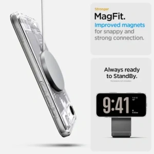 Kup Spigen Ultra Hybrid Mag MagSafe Apple iPhone 16e Zero One Weiß - SPN16691 - {ean13} - Sklep Home Screen