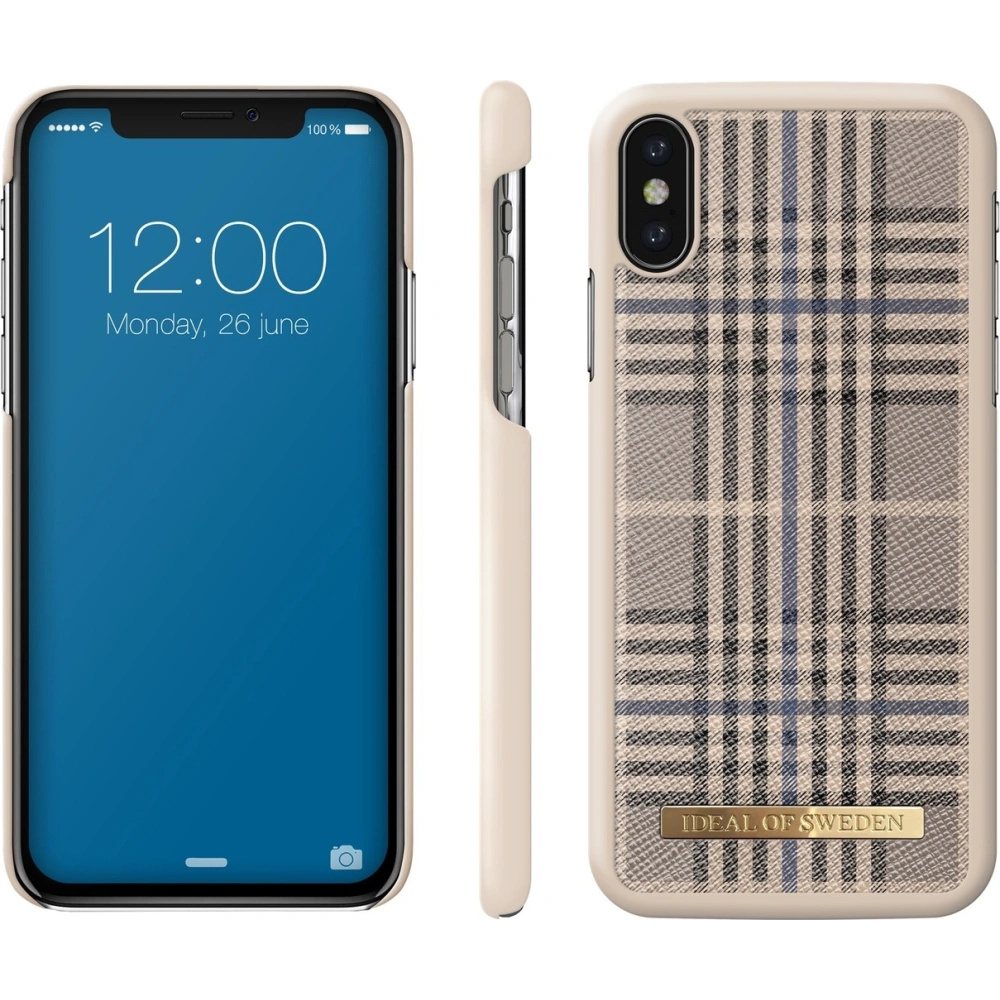 Etui iDeal of Sweden Apple iPhone X/XS (Oxford Beige)