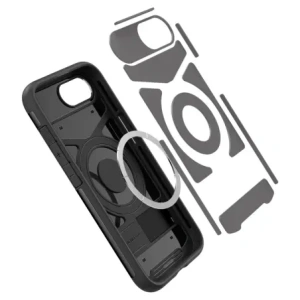 Kup Spigen Slim Armor Mag MagSafe Apple iPhone 16e Schwarz - SPN16693 - {ean13} - Sklep Home Screen