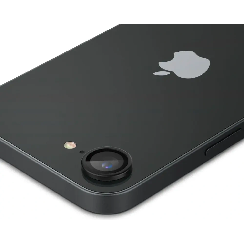 Szkło hartowane na aparat Spigen Optik Pro Glas.tr ez Fit Camera Protector Apple iPhone 16e Black [2 PACK]