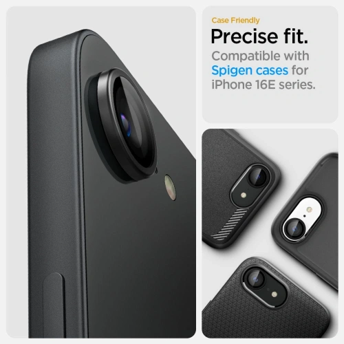 Kup Spigen Optik Pro Glas.tr ez Fit Protector pentru Cameră Apple iPhone 16e Negru [2 PACHET] - SPN16694 - {ean13} - Sklep Home Screen