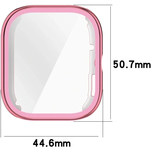 Kup Etui z osłoną ekranu Bizon Case Watch Felipe do Xiaomi Redmi Watch 5 różowe - BIZ8627 - {ean13} - Sklep Home Screen