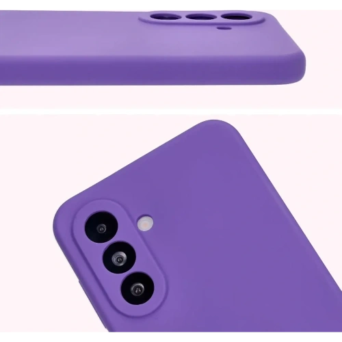 Kup Silikonowe etui Bizon Soft Case do Samsung Galaxy A36 5G fioletowe - BIZ8628 - {ean13} - Sklep Home Screen