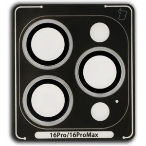 Kup Sklo tvrzené na aparát s aplikátorem Bizon Glass Snap Lens pro Apple iPhone 16 Pro / 16 Pro Max stříbrné - BIZ8631 - {ean13} - Sklep Home Screen