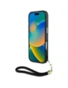 Buy Guess HC IML Leopard Triangle Cord Strap Apple iPhone 16 MagSafe black - GUE4380 - {ean13} - Home Screen Store Europe