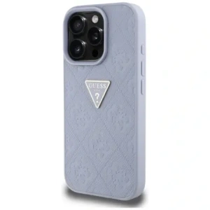 Kup Etui Guess Hot Stamp 4G Pattern Triangle Metal Logo do Apple iPhone 16 Pro fioletowy - GUE4381 - {ean13} - Sklep Home Screen