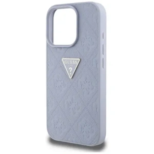 Kup Etui Guess Hot Stamp 4G Pattern Triangle Metal Logo do Apple iPhone 16 Pro fioletowy - GUE4381 - {ean13} - Sklep Home Screen