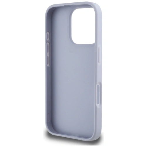 Kup Guess Hot Stamp 4G Model Triunghiular Logo Metalic Apple iPhone 16 Pro violet - GUE4381 - {ean13} - Sklep Home Screen
