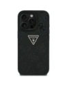 Kup Etui Guess Hot Stamp 4G Pattern Triangle Metal Logo do Apple iPhone 16 Pro Max czarny - GUE4382 - {ean13} - Sklep Home Screen