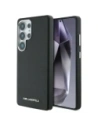 Karl Lagerfeld Saffiano Voll umschlossenes verlängertes Metall-Logo MagSafe Samsung Galaxy S25 Ultra schwarz