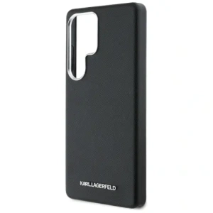 Kup Karl Lagerfeld Saffiano teljesen burkolt megnyújtott fém logó MagSafe Samsung Galaxy S25 Ultra fekete - KLD21945 - {ean13} - Sklep Home Screen