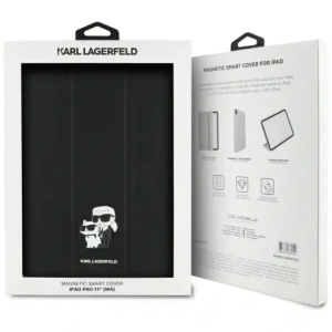 Kup Etui Karl Lagerfeld KLFC11PM24SAKCK Apple iPad Pro 11" 2024 (5. generacji) Book Cover Saffiano Magnetic Karl &Choupette czarny/black - KLD21947 - {ean13} - Sklep Home Screen