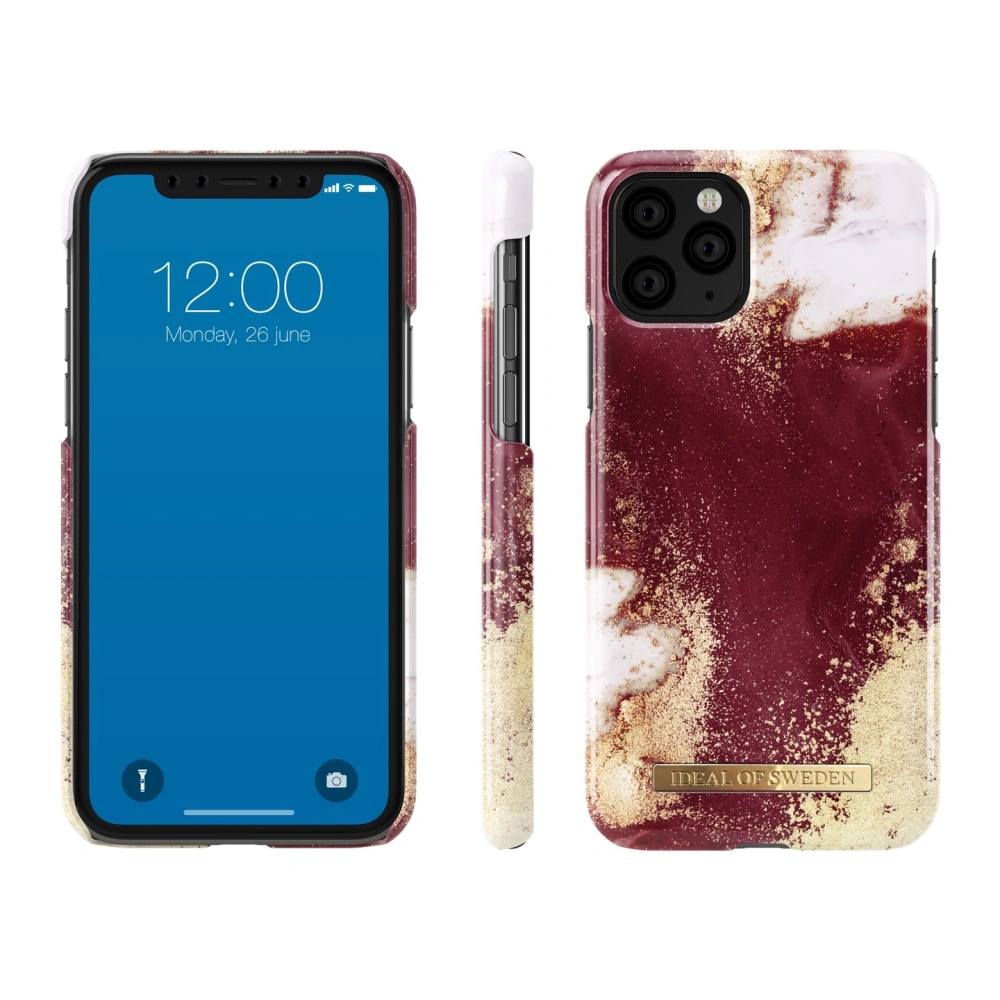 Etui iDeal Of Sweden Apple iPhone 11 Pro (Golden Burgundy Marble)