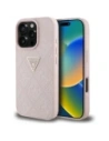 Guess Hot Stamp 4G Pattern Triangle Metal Logo Apple iPhone 16 Pro roz