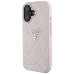 Kup Guess Hot Stamp 4G Minta Háromszög Fém Logo Apple iPhone 16 rózsaszín - GUE4386 - {ean13} - Sklep Home Screen