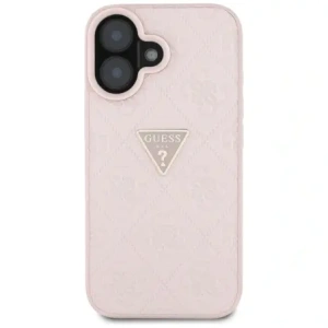 Kup Guess Hot Stamp 4G Pattern Triangle Metal Logo Apple iPhone 16 roz - GUE4386 - {ean13} - Sklep Home Screen