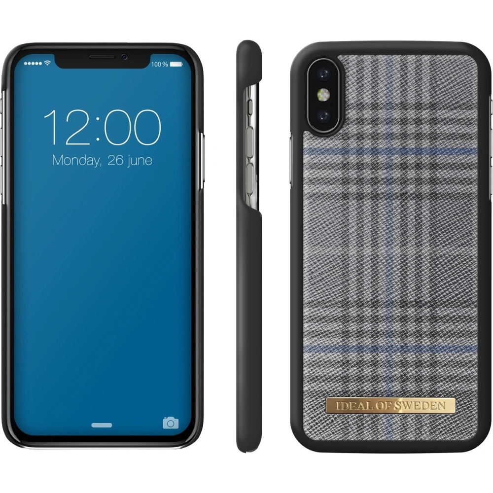 Etui iDeal of Sweden Apple iPhone X/XS (Oxford grey)