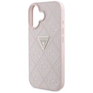 Kup Guess Hot Stamp 4G Minta Háromszög Fém Logo Apple iPhone 16 rózsaszín - GUE4386 - {ean13} - Sklep Home Screen