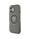 Kup Etui Guess IML Metal Mountain Logo MagSafe pro Apple iPhone 16 černé - GUE4387 - {ean13} - Sklep Home Screen