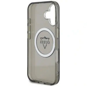 Kup Guess IML Fém Hegy Logo MagSafe Apple iPhone 16 fekete - GUE4387 - {ean13} - Sklep Home Screen
