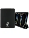 Etui Karl Lagerfeld KLFC13PM24SAKCK Apple iPad Pro 13" 2024 (7. generace) Book Cover Saffiano Magnetic Karl &Choupette černý/black