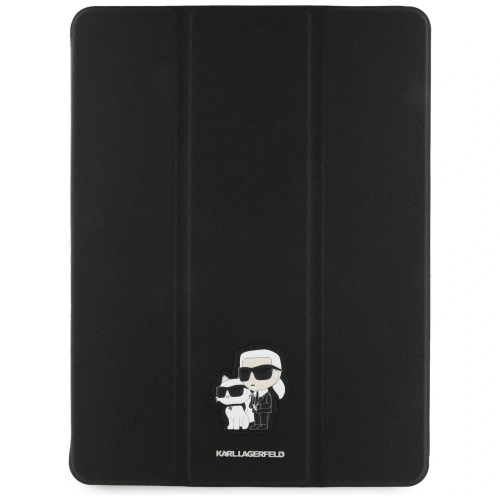 Kup Karl Lagerfeld KLFC13RM24SAKCK Apple iPad Air 13" 2024 (6. generációs) Könyvborító Saffiano Magnetic Karl &Choupette fekete - KLD21950 - {ean13} - Sklep Home Screen