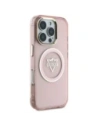 Kup Guess IML fém hegy logó MagSafe Apple iPhone 16 Pro rózsaszín - GUE4391 - {ean13} - Sklep Home Screen