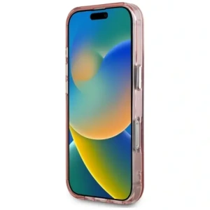 Kup Guess IML fém hegy logó MagSafe Apple iPhone 16 Pro rózsaszín - GUE4391 - {ean13} - Sklep Home Screen