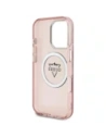 Kup Guess IML Metall Berg Logo MagSafe Apple iPhone 16 Pro pink - GUE4391 - {ean13} - Sklep Home Screen