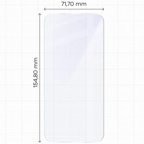 Kup Elastyczne szkło hybrydowe Bizon Glass Mule do Apple iPhone 16 Plus - BIZ8632 - {ean13} - Sklep Home Screen