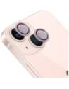 Szkło na aparat z aplikatorem Bizon Glass Snap Lens do Apple iPhone 13 / 13 Mini jasnoróżowe